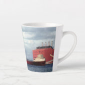 Tasse Latte Le légendaire S.S. Edmund Fitzgerald (Droite)