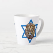 Tasse Latte Le Lion De Juda (Angle droit)