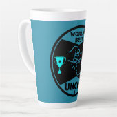 Tasse Latte Le meilleur oncle du monde (Angle gauche)