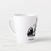 Tasse Latte le meilleur partenaire de la criminalité (Angle gauche)