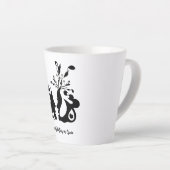 Tasse Latte le meilleur partenaire de la criminalité (Angle droit)