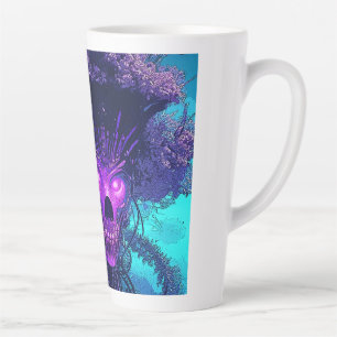Tasse Latte Le Monstre Du Cyber-Arbre Dans L'Ombre