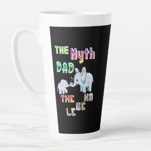 Tasse Latte Le Mythe Papa La Légende