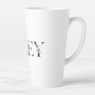 Tasse Latte Le nom de Riley. Je m'appelle Riley.
