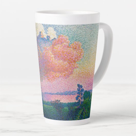 Tasse Latte Le nuage rose, tableau de Henri-Edmond Cross (Angle droit)
