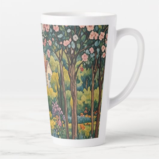 Tasse Latte Le paradis rural (Droite)