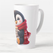 Tasse Latte Le Petit Manchot Café (Angle droit)