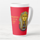 Tasse Latte Le roi Toutankhamon (Angle droit)
