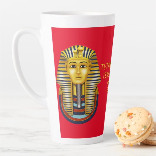 Tasse Latte Le roi Toutankhamon (En situation)