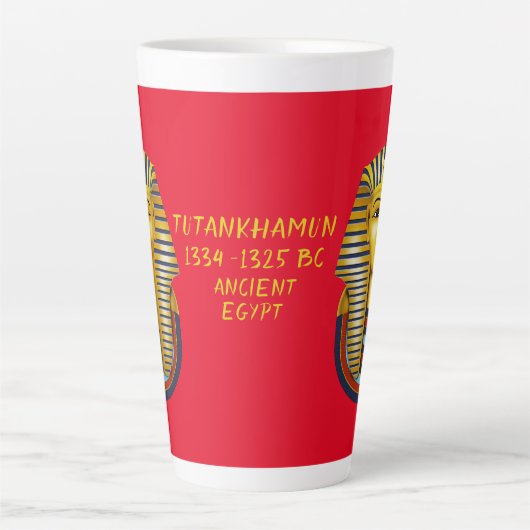 Tasse Latte Le roi Toutankhamon (Devant)