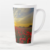 Tasse Latte Le scientifique cite les coquelicots couchés de so (Droite)