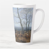 Tasse Latte Le siège de Kosel-Wilhelm von Kobell (Droite)