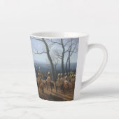 Tasse Latte Le siège de Kosel-Wilhelm von Kobell Small (Droite)