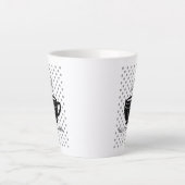 Tasse Latte Le thé est la solution, thé pour chaque fois. (Devant)
