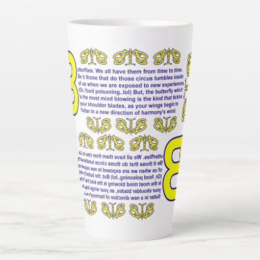 Tasse Latte Le vent de l'Harmonie (Devant)