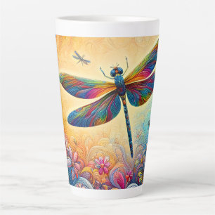 Tasse Latte Le voyage de la libellule