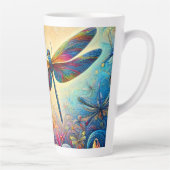 Tasse Latte Le voyage de la libellule (Droite)