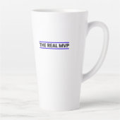 Tasse Latte Le vrai mvp (Droite)