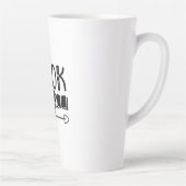 Tasse Latte Lecture Art Book Lover (Droite)