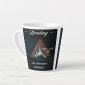 Tasse Latte Lecture, l'aventure continue (Angle gauche)