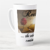 Tasse Latte Lecture, l'aventure continue (Angle gauche)
