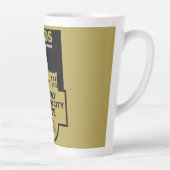 Tasse Latte Leeds Gay pride - Leeds England LGBT - (Droite)