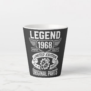 Tasse Latte Légende Édition Limitée 1968 Pièces Principalement
