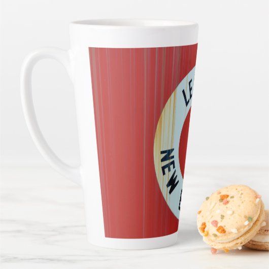 Tasse Latte Lehigh & New England Railroad 583 Boxcar Caboose (En situation)