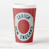 Tasse Latte Lehigh & New England Railroad 583 Boxcar Caboose (Devant)