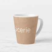 Tasse Latte L'Épicerie (Angle droit)