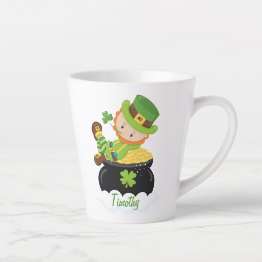 Tasse Latte Leprechaun chance (Droite)