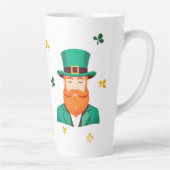 Tasse Latte Leprechaun Clover Shamrock Patrick's Day (Droite)