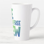 Tasse Latte L'Équipe Sans Gluten (Droite)