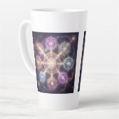 Tasse Latte Les 7 Chakras (Angle gauche)