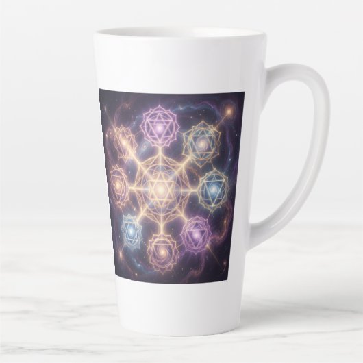 Tasse Latte Les 7 Chakras (Droite)