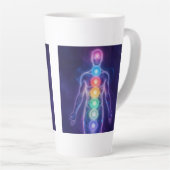 Tasse Latte Les 7 chakras (Angle droit)