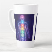 Tasse Latte Les 7 chakras (Angle gauche)