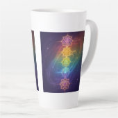 Tasse Latte Les 7 Chakras '11 (Angle droit)