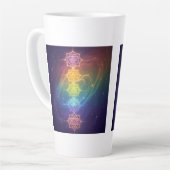 Tasse Latte Les 7 Chakras '11 (Angle gauche)