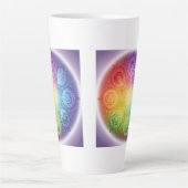 Tasse Latte Les 7 Chakras´9 (Devant)