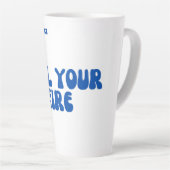 Tasse Latte Les amateurs de café (Angle droit)
