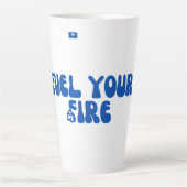 Tasse Latte Les amateurs de café (Devant)