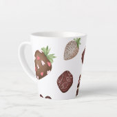 Tasse Latte Les amateurs de chocolat (Angle gauche)