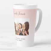 Tasse Latte Les amis toujours rose pâle photo (Angle droit)