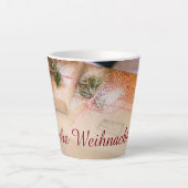 Tasse Latte Les cadeaux festifs comme motif de Noël (Devant)