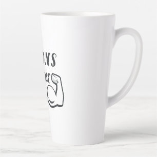 Tasse Latte Les champions ne perdent jamais espoir