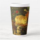 Tasse Latte Les chatons en jeu (Devant)