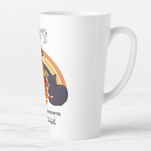 Tasse Latte Les Chats Sont Mes Gens Préférés !
