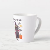 Tasse Latte Les Chats-Sorcières dominent le monde (Angle droit)