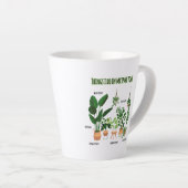 Tasse Latte Les Choses Que Je Fais Dans Mon Temps De Rechange (Angle droit)